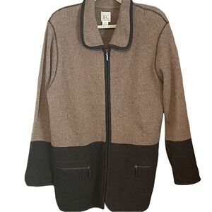 Vintage Field Gear 100% Wool Cardigan Womens Medium